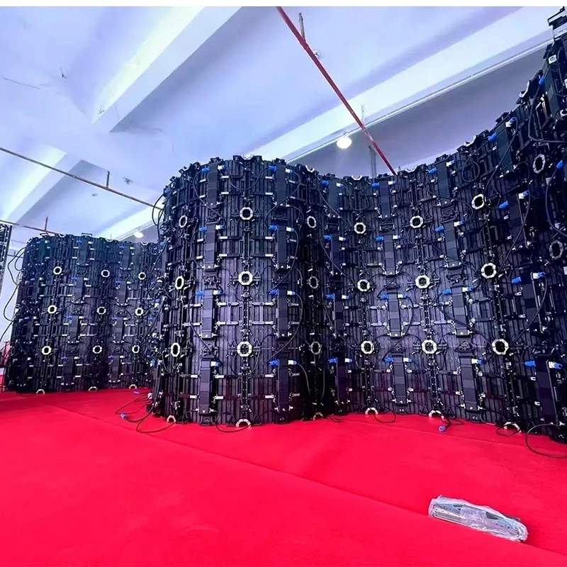 Flexible rental LED screen 3 Flexible rental LED screen 3